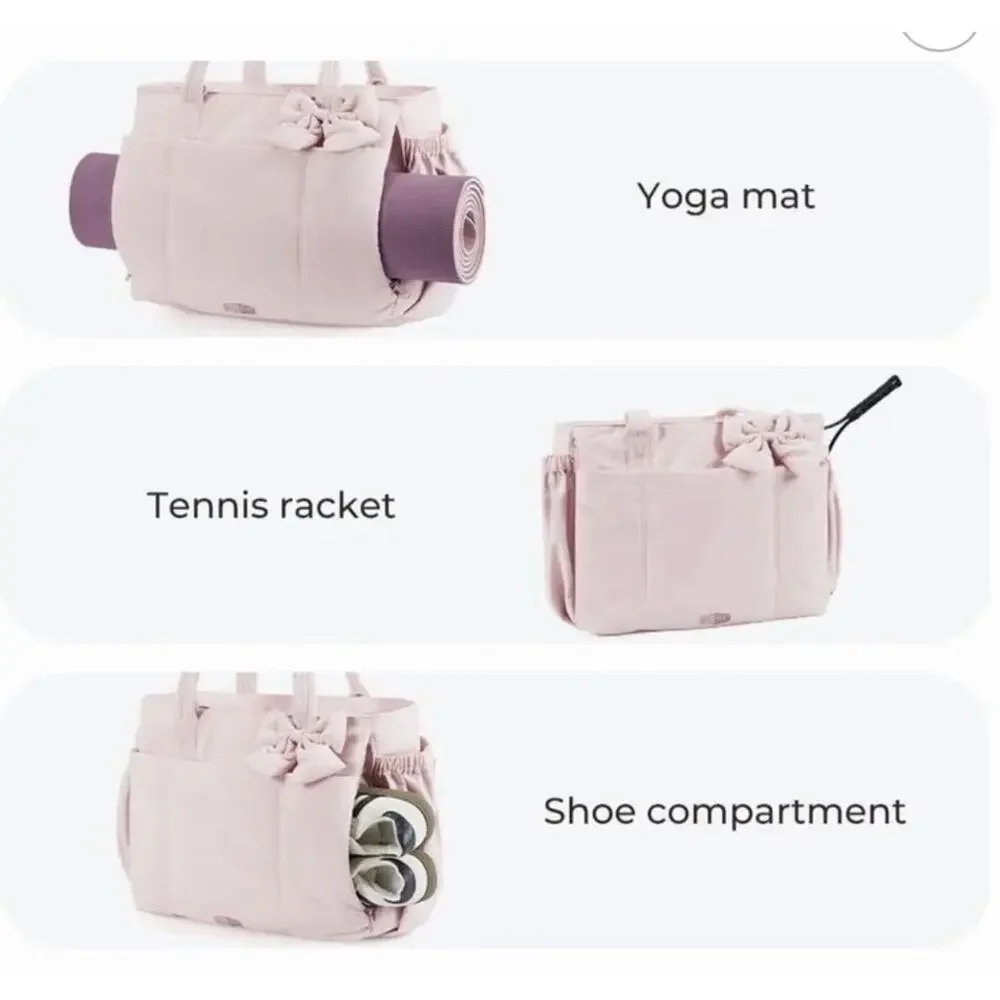 BAGSMART PufferCrossbody Laptop Bag for 15.6